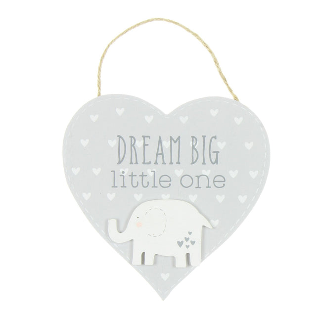 Heart Plaque Dream Big