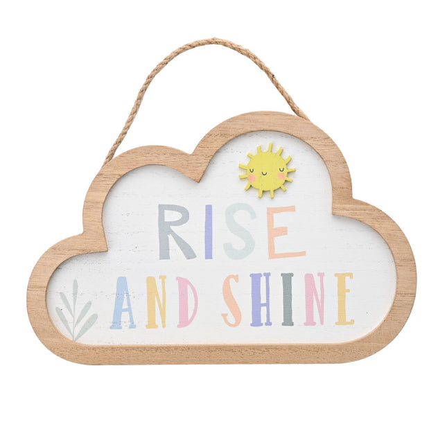 Petit Cheri Woven Cloud Plaque