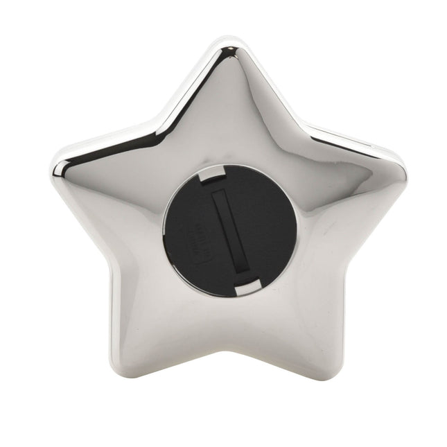 Silver Plated Star Shape Money Box