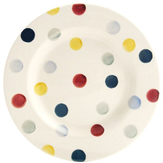 Polka Dot 6 1/2 Inch Plate