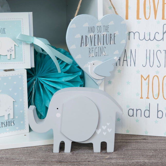 Wooden Elephant Money Box