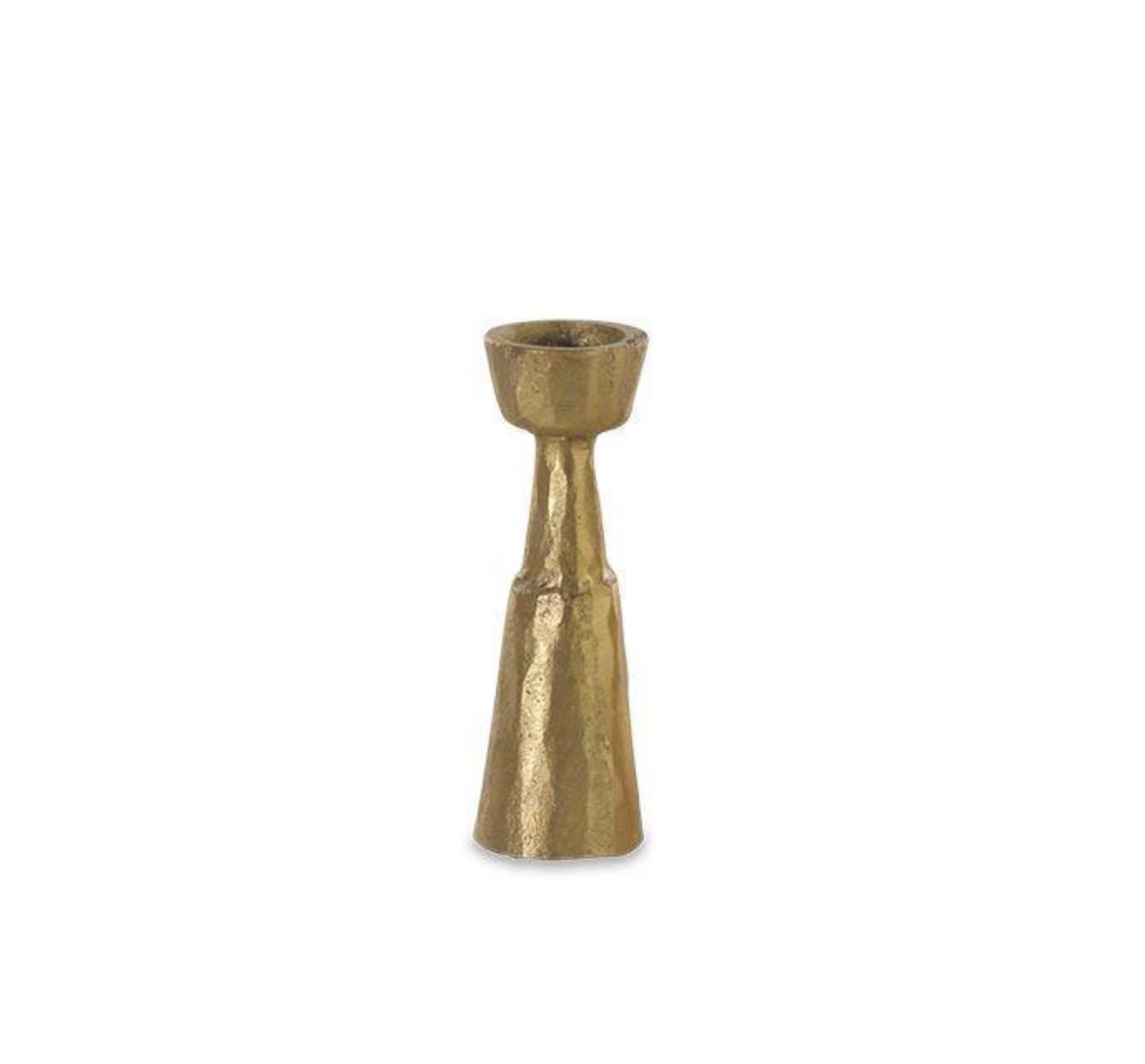 Nkuku Mbata Brass Candlestick Small – Cornucopia Worcester