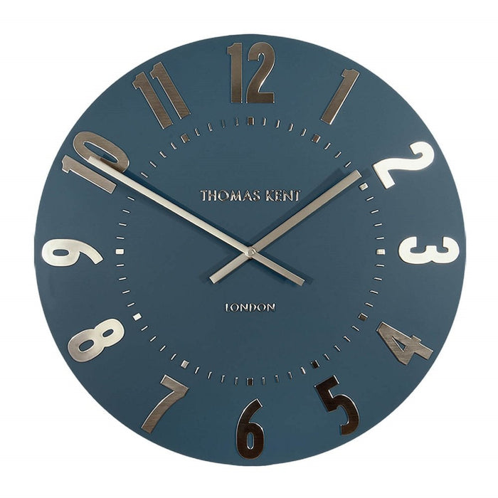 12" Mulberry Wall Clock Midnight Blue